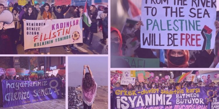 25 Kasım 2023: Türkiye’den Filistin’e tek güvencemiz, eşitlik ve özgürlük mücadelemiz!