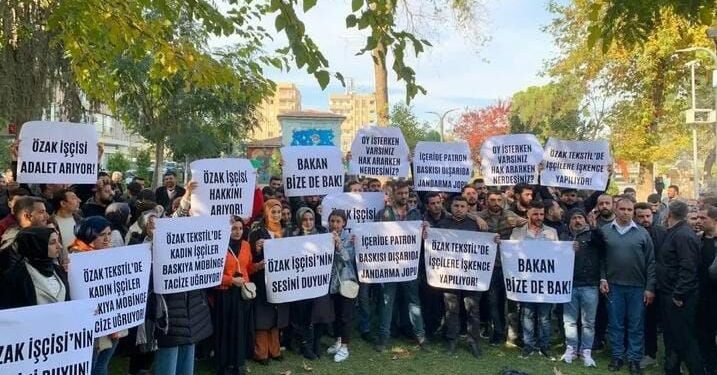 Baskılar Özak işçilerini yıldırmıyor!